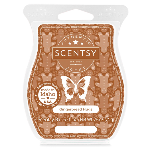Gingerbread Hugs Scentsy Bar