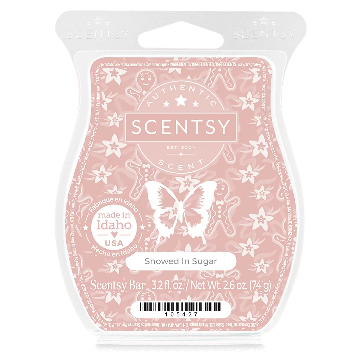 Snowed In Sugar Scentsy Bar