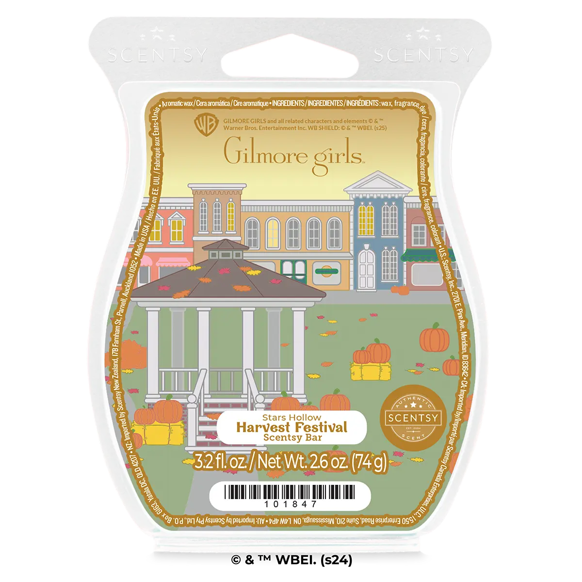 Gilmore Girls Collection Stars Hollow Harvest Festival Scentsy Bar